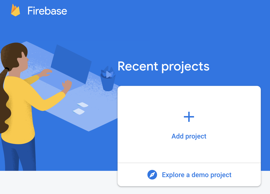 Firebase console crear proyecto